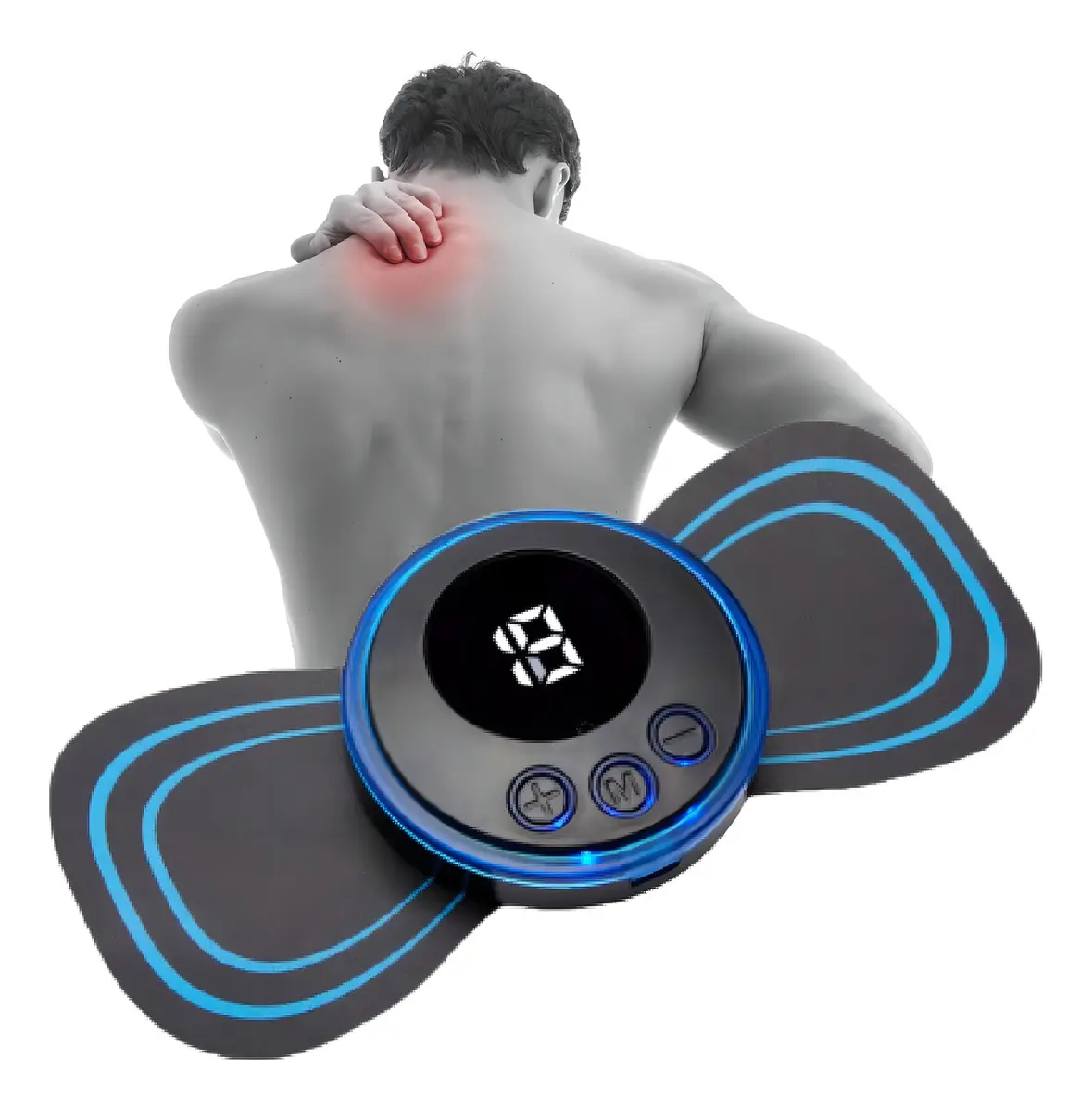 Jcanova Mini – Massageador Portátil Recarregável com Máxima Portabilidade