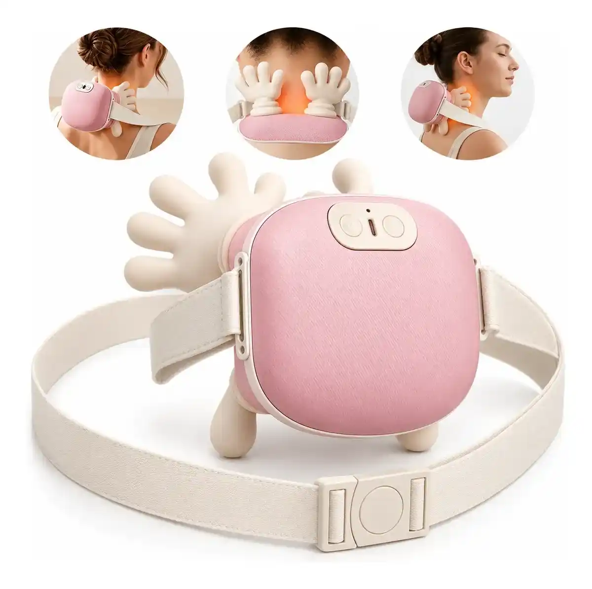 Massageador Pescoço Ombro Portatil Eletrico Maozinha 3d