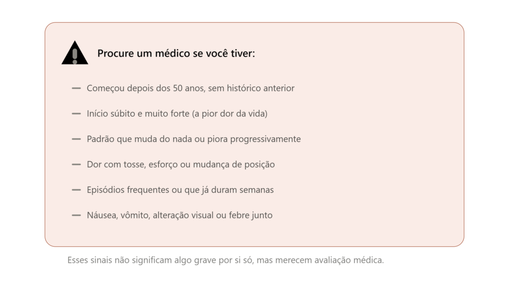 Quando é Hora de Procurar um Médico