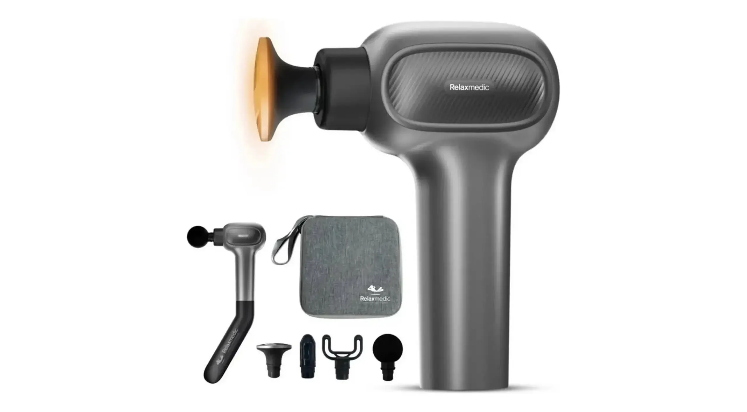 Pistola Massageadora com Aquecimento Elétrica Deep Therapy Flex